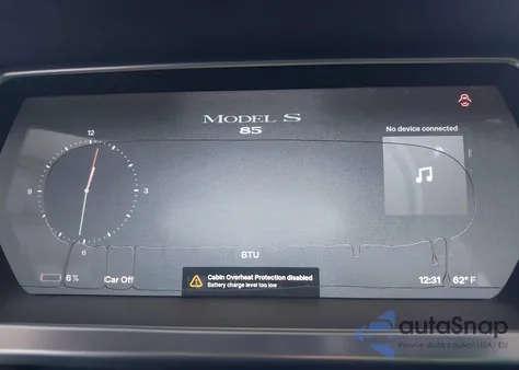 2013 Tesla Model S from USA, damaged, VIN 5YJSA1CN2DFP05943